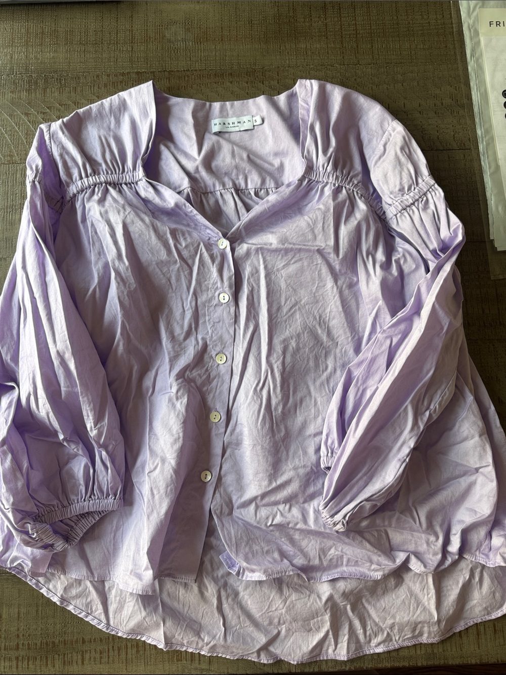 Lavender Blouse